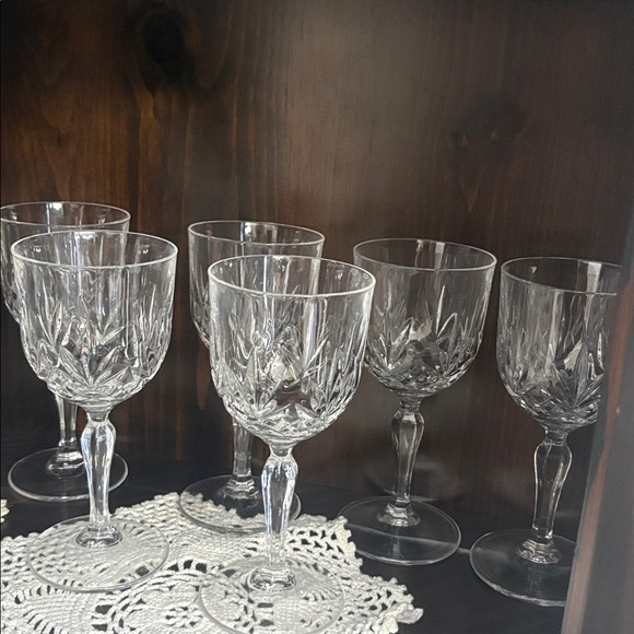 cavan crystal Other - Irish cavnCrystal Wine Glasses 6 Inishfree pattern 1990